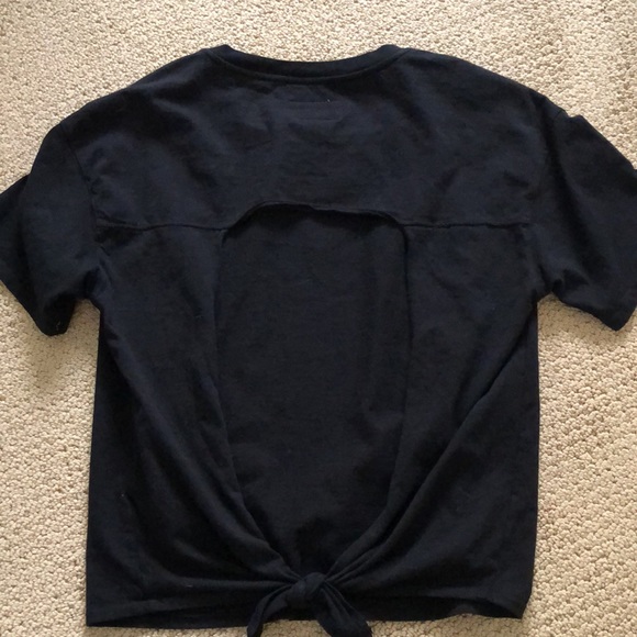 Current/Elliott Open back cotton jersey T-shirt size 2 - Picture 5 of 5